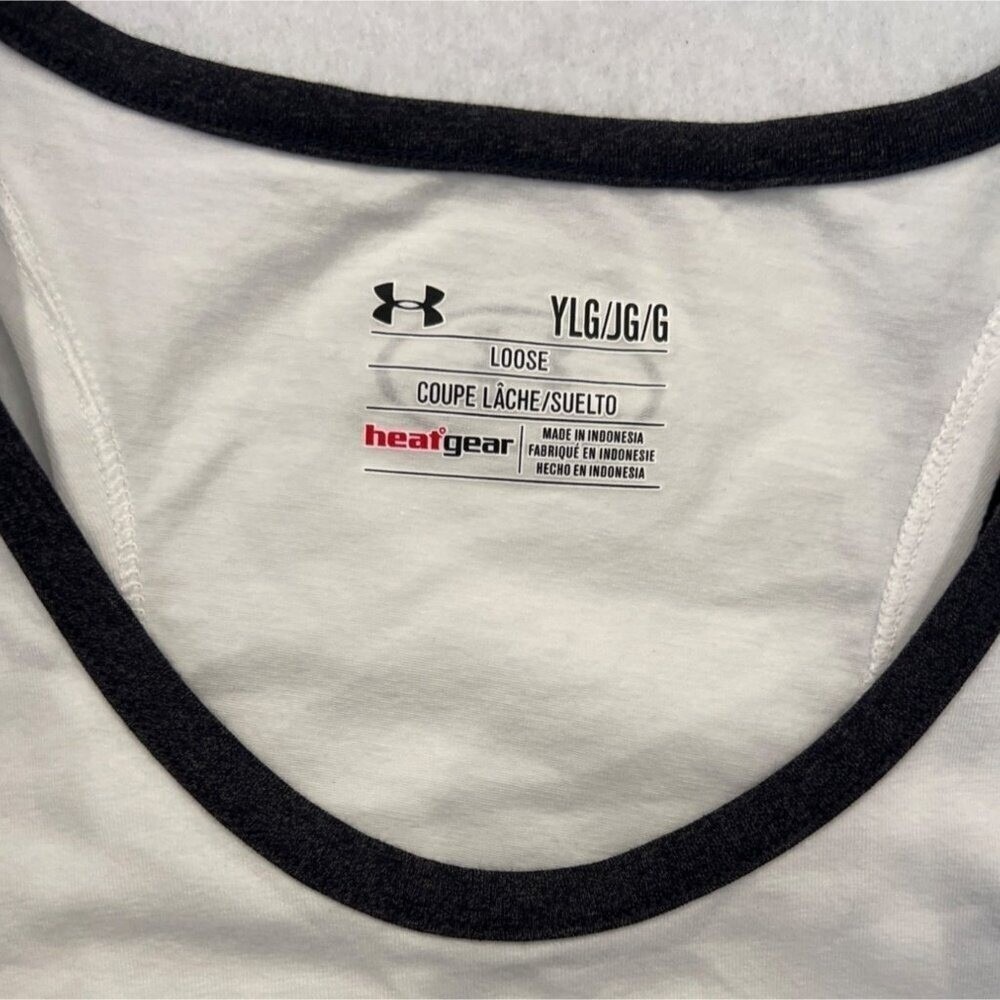 Under Armour USC Trojans Youth Tank Top Size Large Trojans Heat Gear Racerback‎ - Picture 5 of 7
